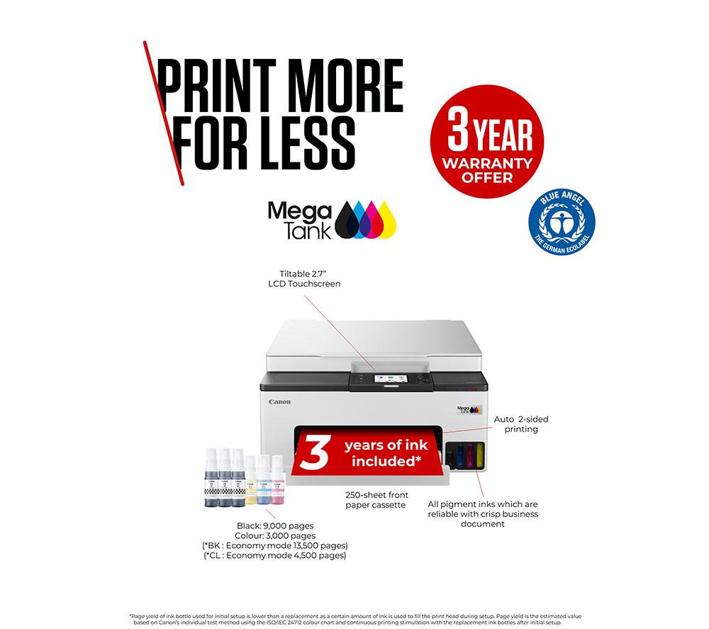 CANON MAXIFY GX1050 All-in-One Wireless Inkjet Printer