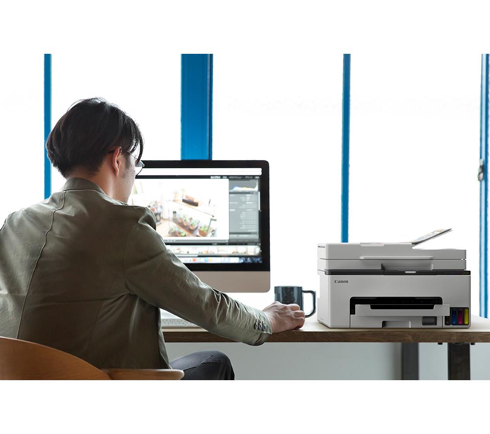 Impresora de inyección de tinta inalámbrica todo en uno CANON MAXIFY GX2050 con fax