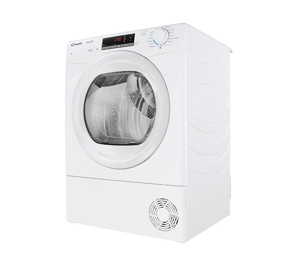 Secadora de condensación Candy Smart Pro CROE C9TE-80 con WiFi, 9 kg - Blanco