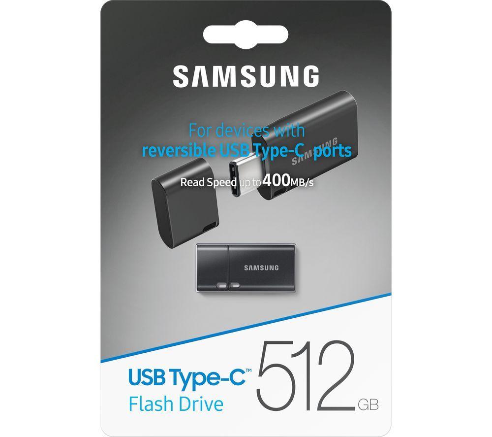SAMSUNG USB Type-C Memory Stick - 512 GB, Grey