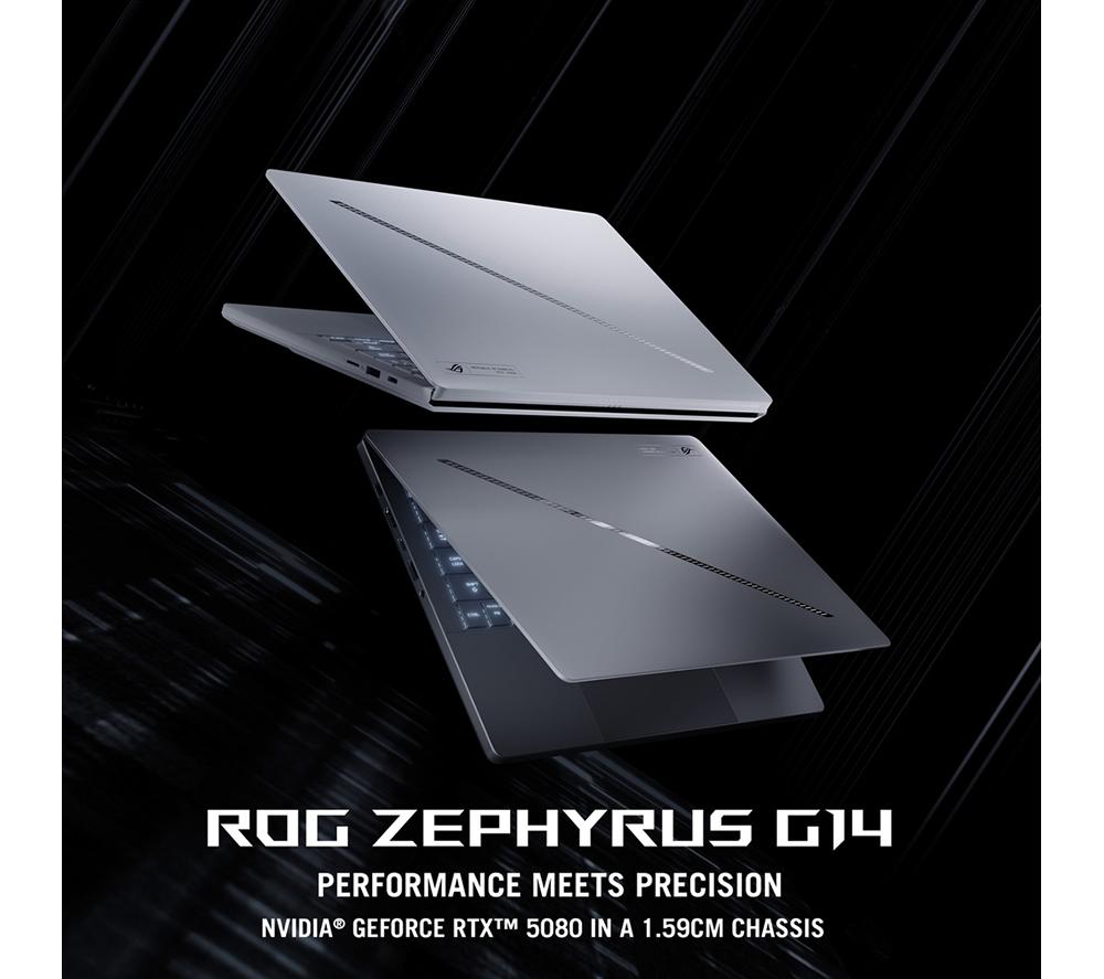 ASUS ROG Zephyrus G14 14" Gaming Laptop - AMD Ryzen AI 9, RTX 5080, 2 TB SSD