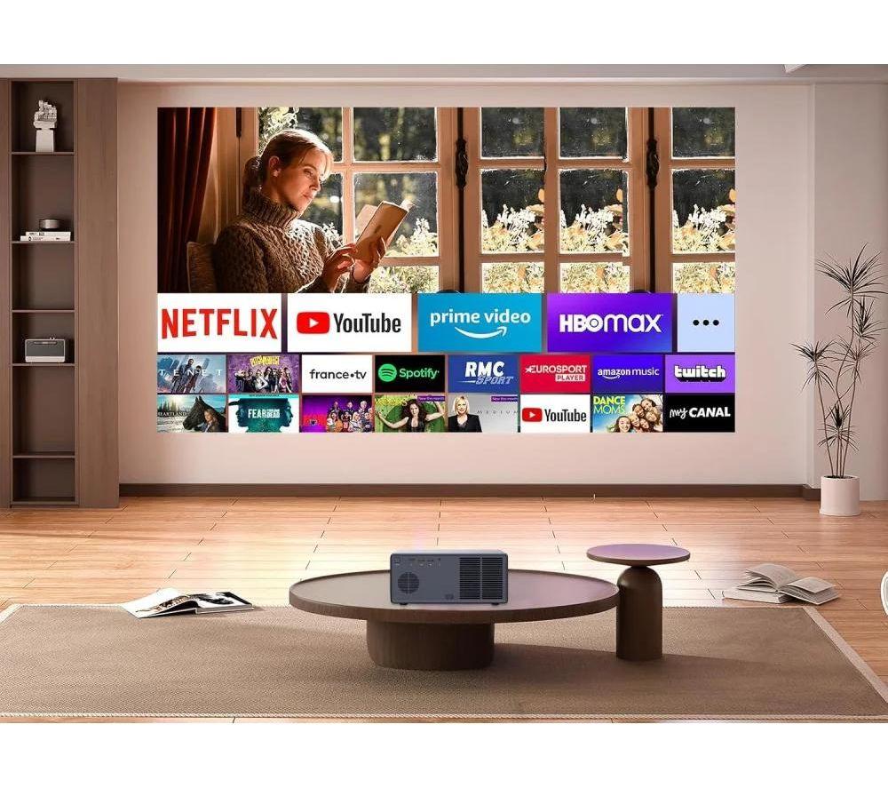 Proyector inteligente WANBO X5 Pro Full HD para cine en casa y juegos