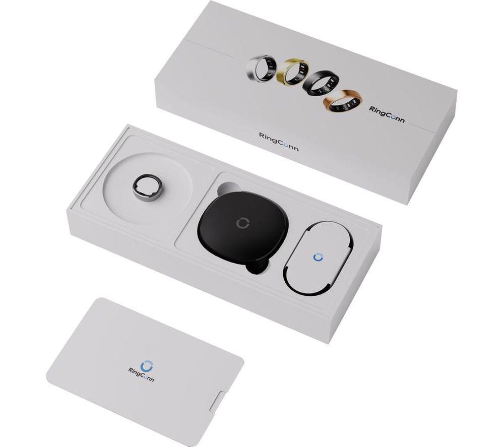RINGCONN Gen 2 Smart Ring - Silver, Size 11