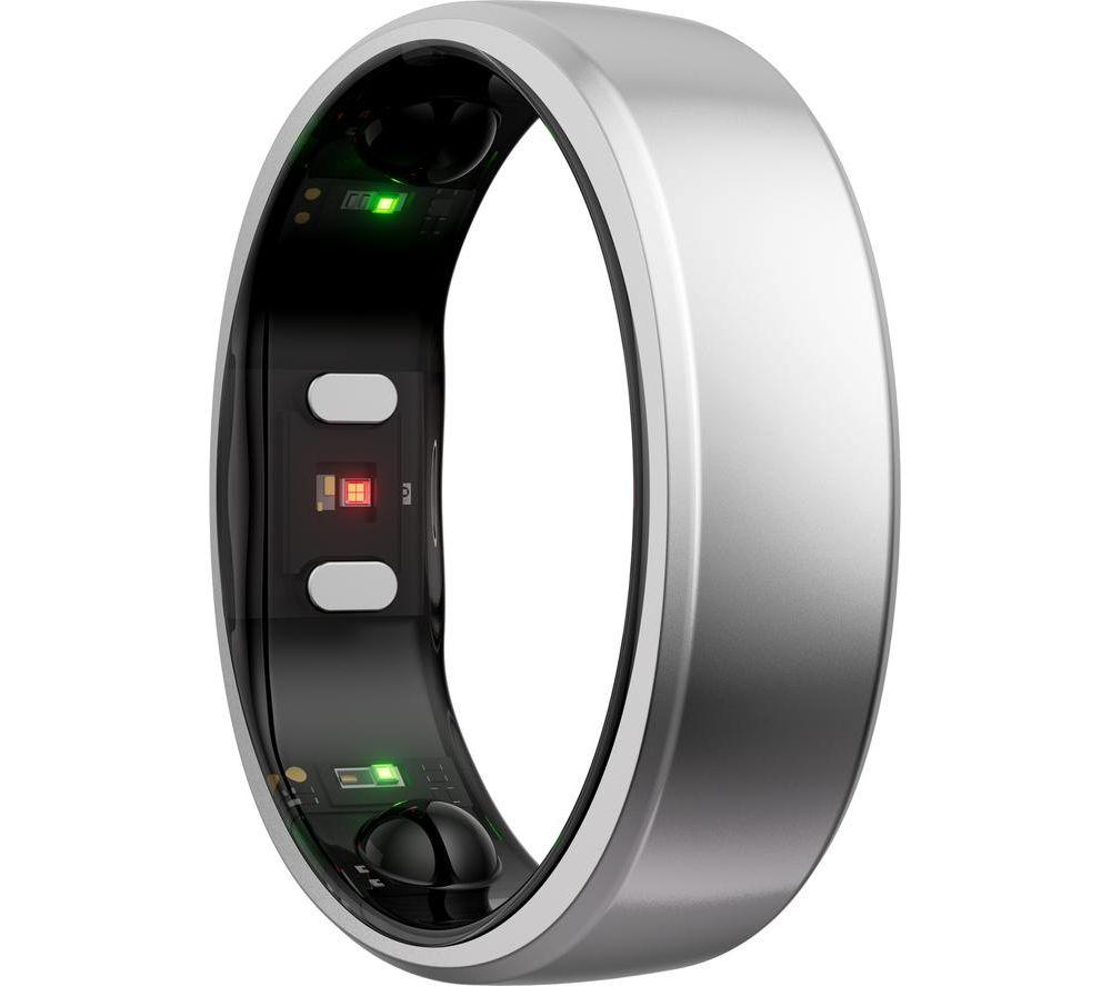 RINGCONN Gen 2 Smart Ring - Future Silver, Size 12