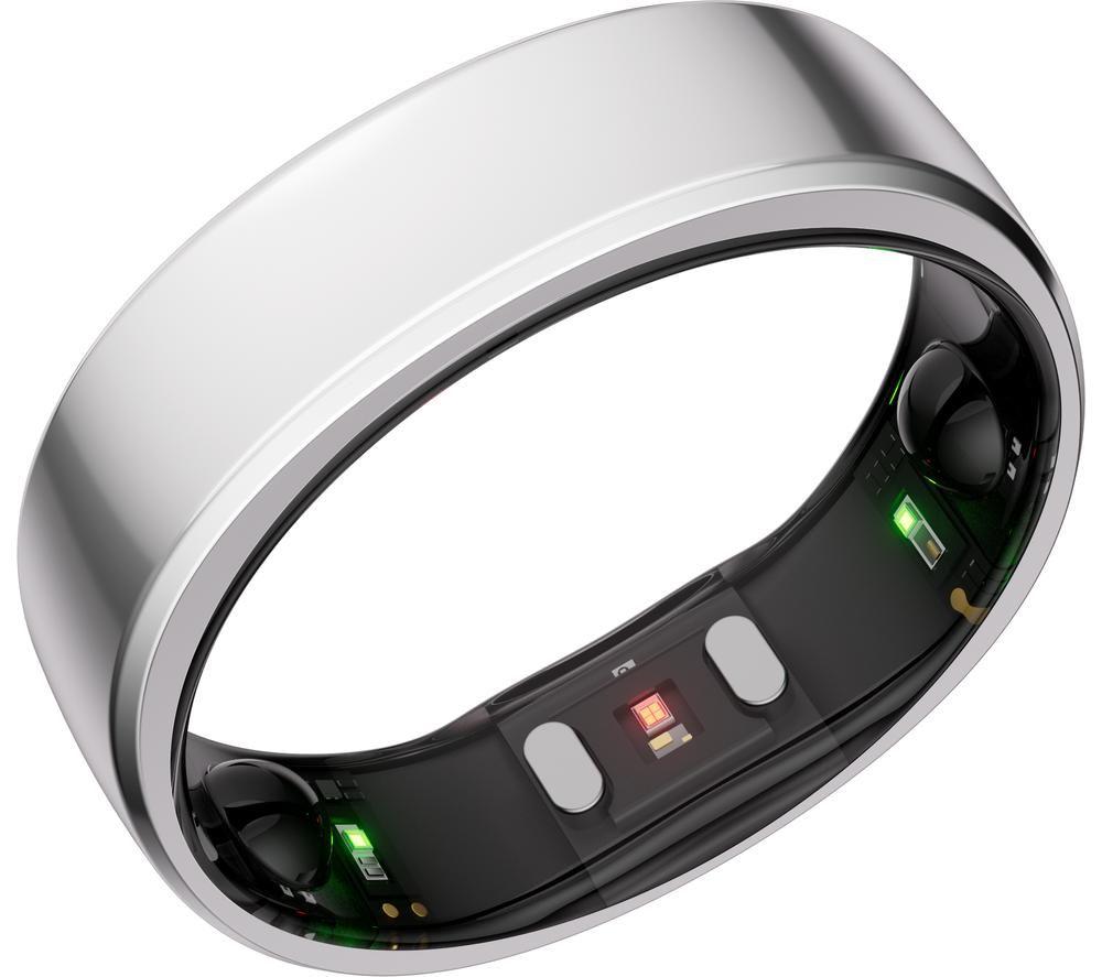RINGCONN Gen 2 Smart Ring - Future Silver, Size 12