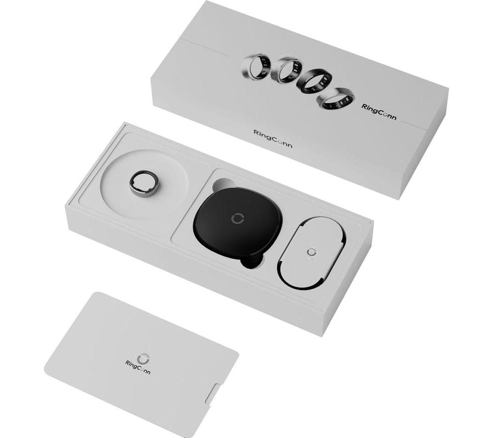 RINGCONN Gen 2 Smart Ring - Silber, Größe 14