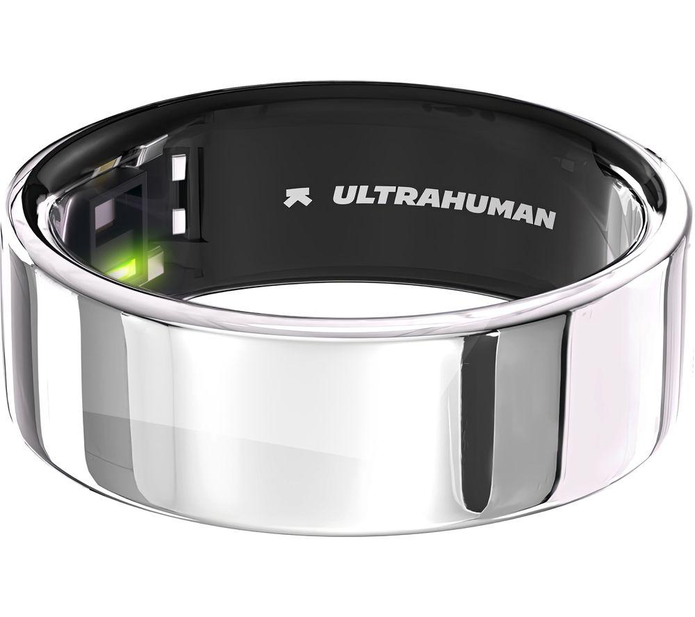 ULTRAHUMAN Ring Air - Space Silver, Size 10