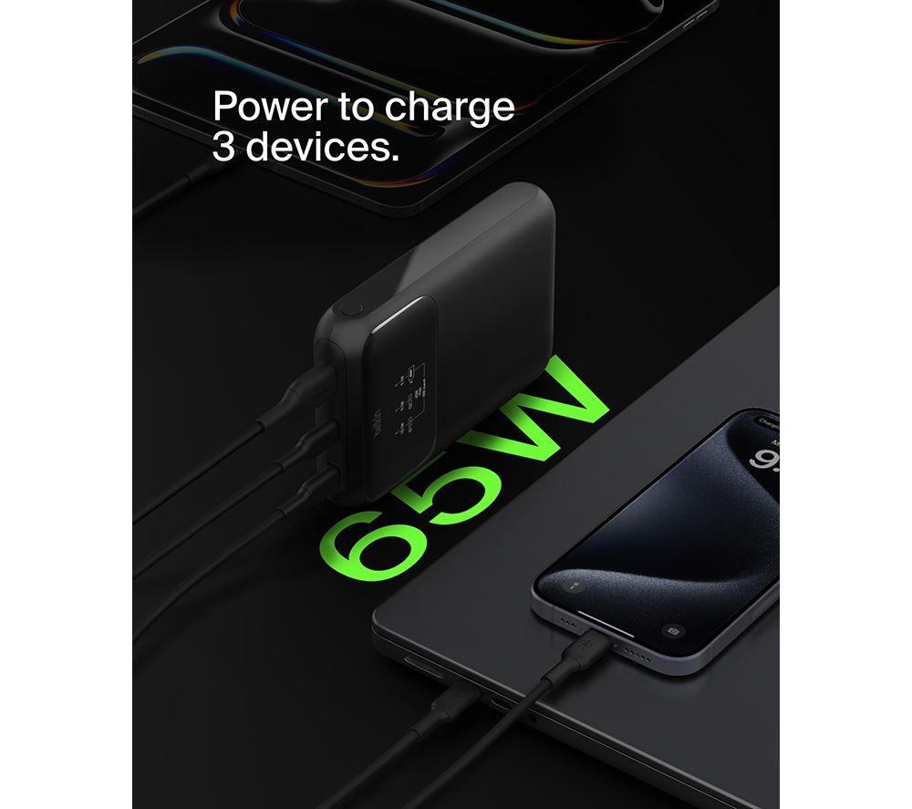 BELKIN BoostCharge Pro BPB020btBK Portable Laptop Power Bank - Black