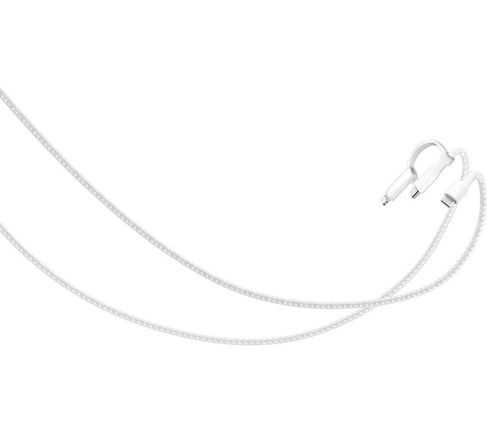 BELKIN BoostCharge Pro 2-in-1 Braided USB Type-C & Lightning Cable - 1.5 m