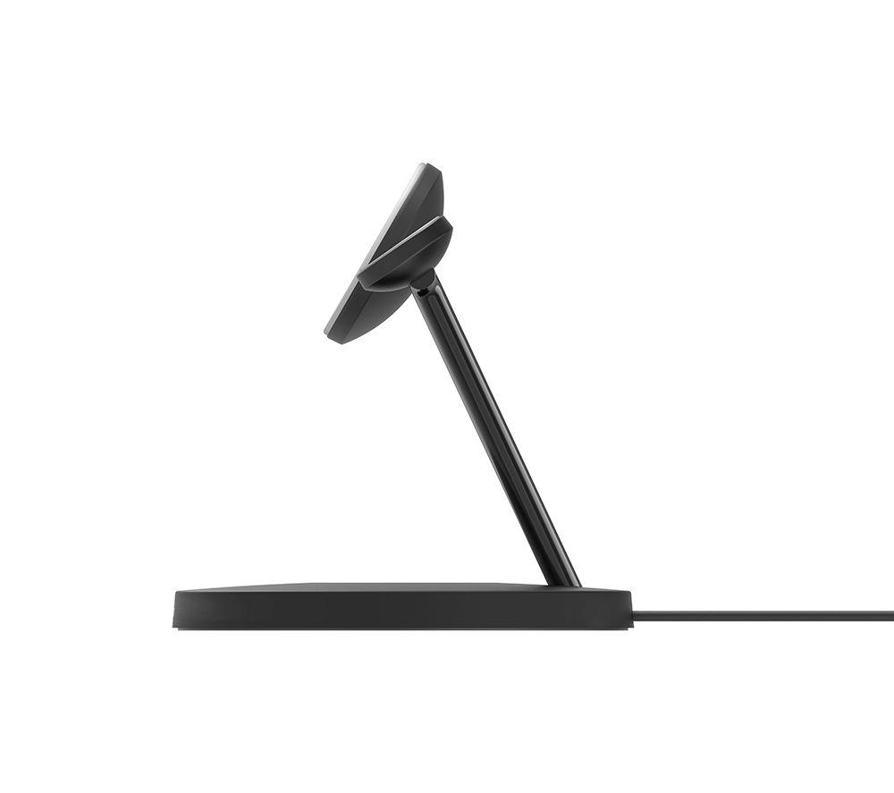 BELKIN BoostCharge Pro Qi2 3-in-1 Magnetic 15 W Wireless Charging Stand - Black