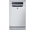 HOOVER H-Dish 500 HF0C3SB0FX-80 Slimline WiFi-enabled Dishwasher - Silver