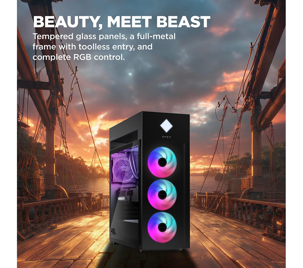 HP OMEN 45L Gaming PC - Intel® Core™ Ultra 9, RTX 5090, 4 TB SSD
