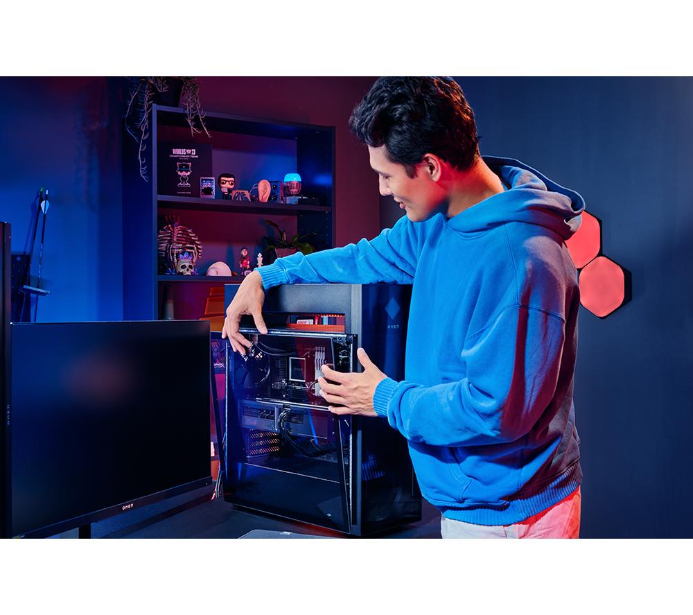 PC Gaming HP OMEN 45L - Intel® Core™ Ultra 9, RTX 5090, 4 TB SSD