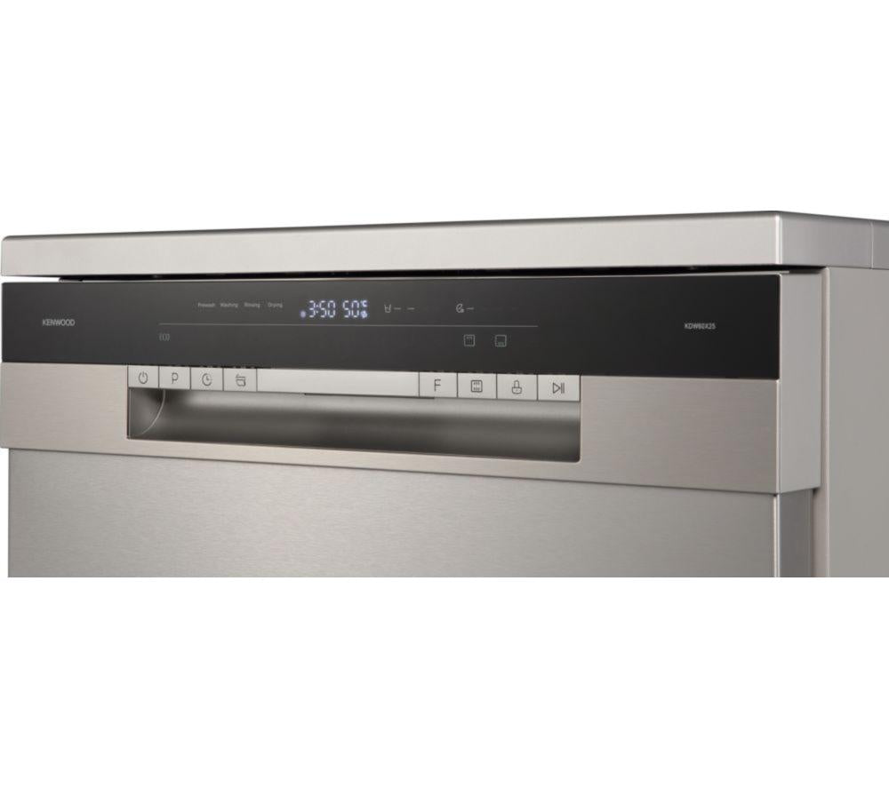 KENWOOD KDW60X25 Lavavajillas estándar - Plateado