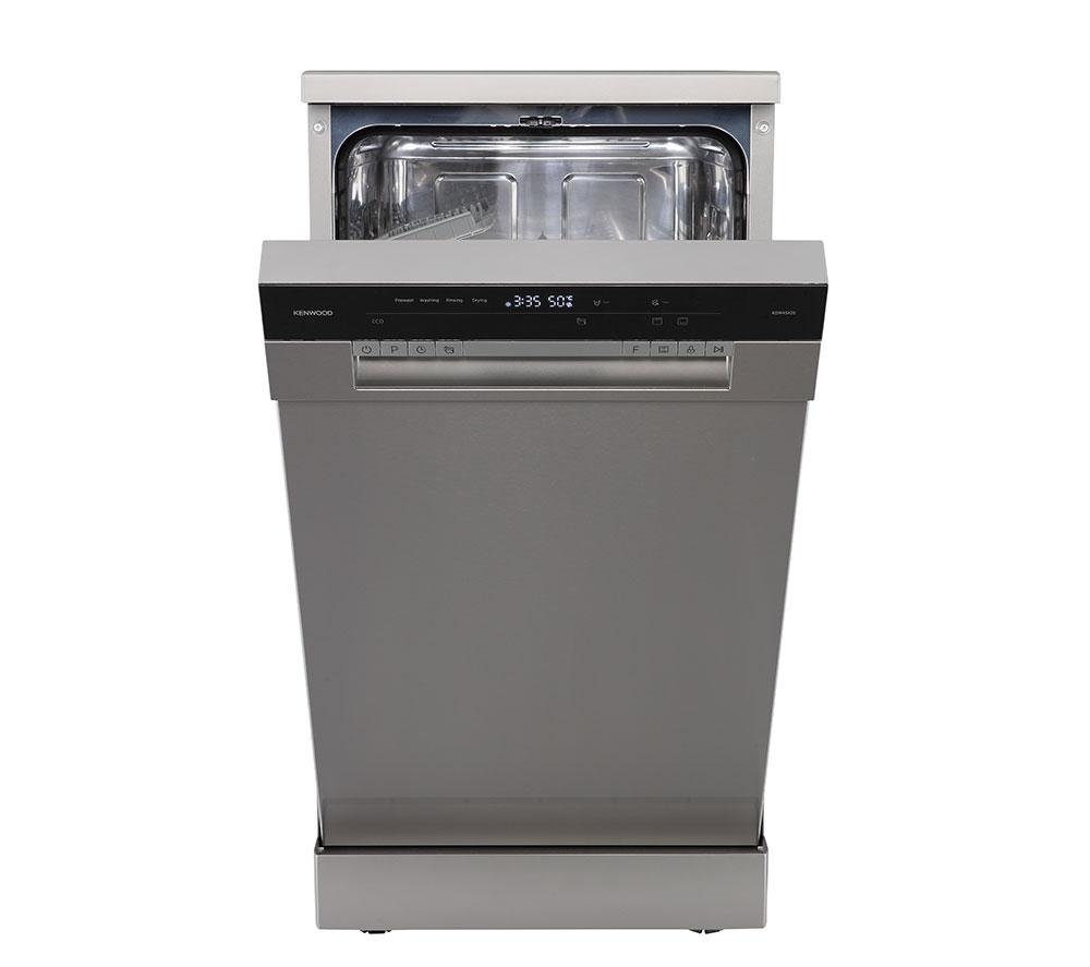 KENWOOD KDW45X25 Slimline Dishwasher - Stainless Steel