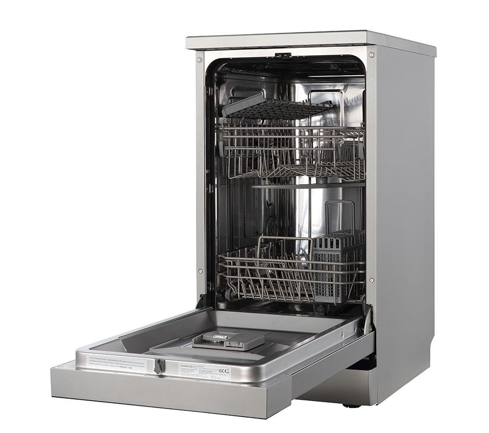 KENWOOD KDW45X25 Slimline Dishwasher - Stainless Steel