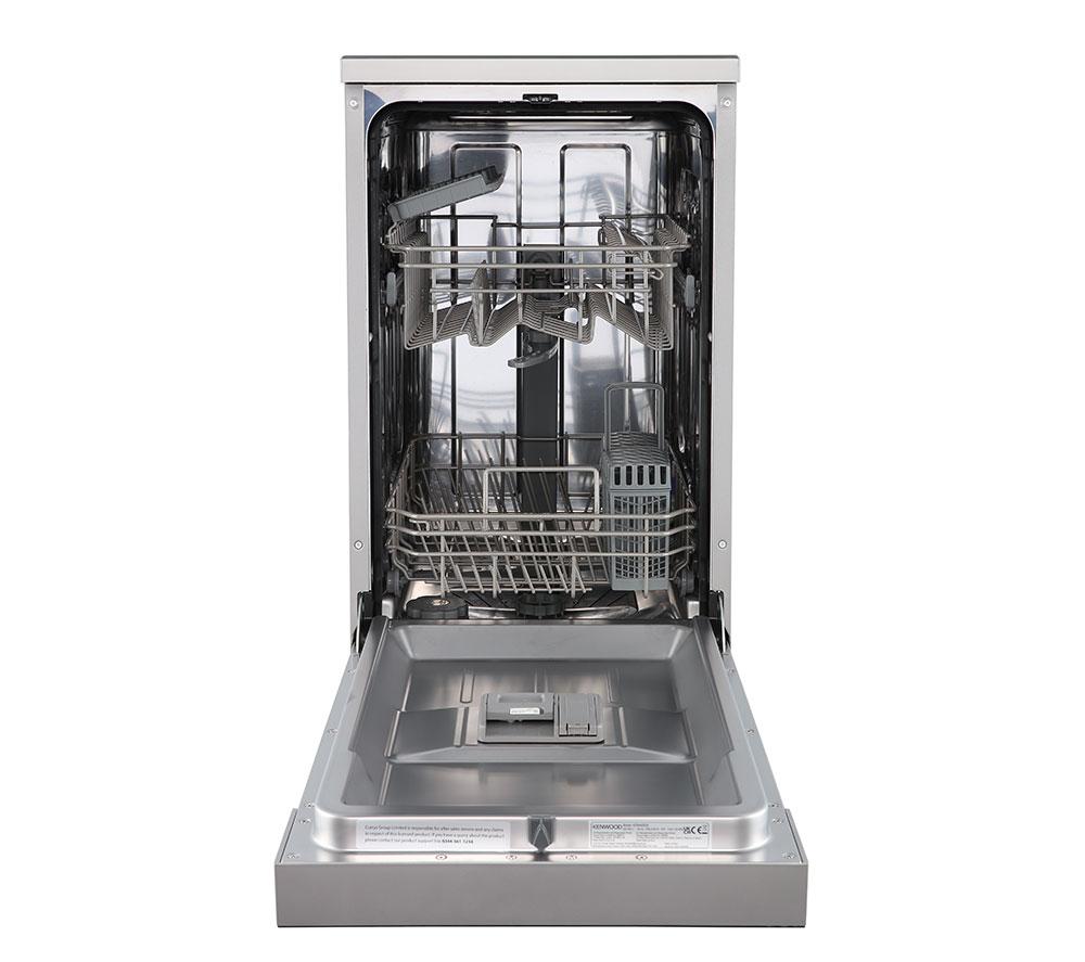 KENWOOD KDW45X25 Slimline Dishwasher - Stainless Steel