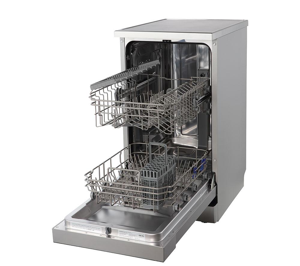 KENWOOD KDW45X25 Slimline Dishwasher - Stainless Steel