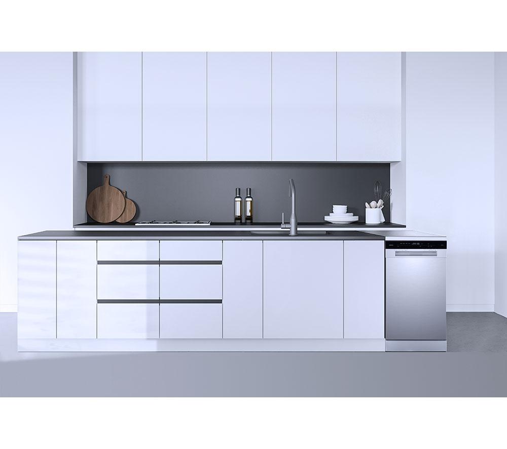 KENWOOD KDW45X25 Slimline Dishwasher - Stainless Steel
