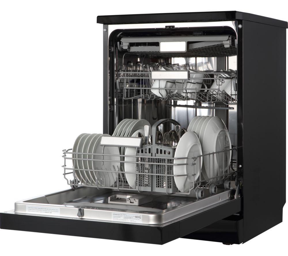 Lavavajillas de tamaño completo KENWOOD KDW60T25 - Negro