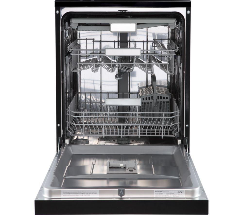 Lavavajillas de tamaño completo KENWOOD KDW60T25 - Negro