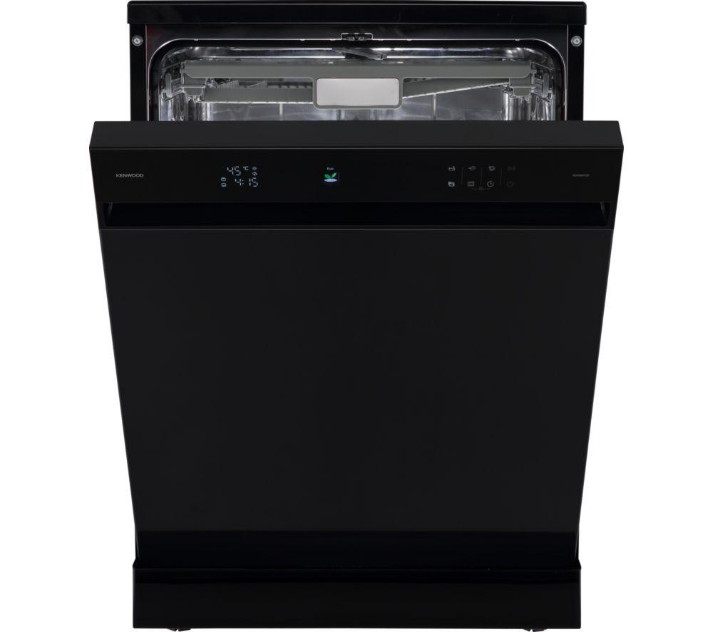 Lavavajillas de tamaño completo KENWOOD KDW60T25 - Negro