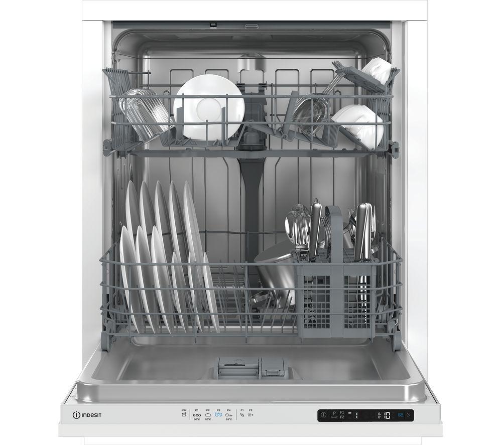 INDESIT Push&Go IN2IE13DT70UK Full-size Fully Integrated Dishwasher