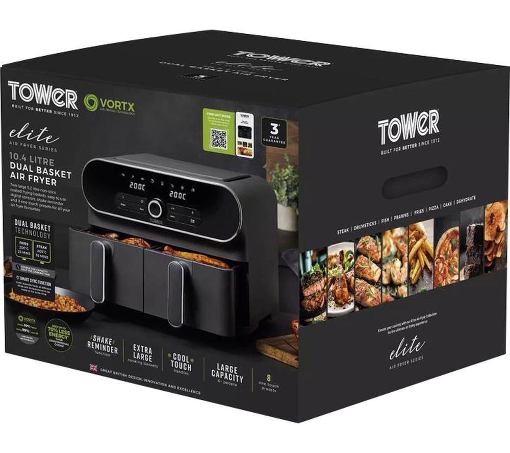 TOWER Vortx Elite T17138 Air Fryer - Grey
