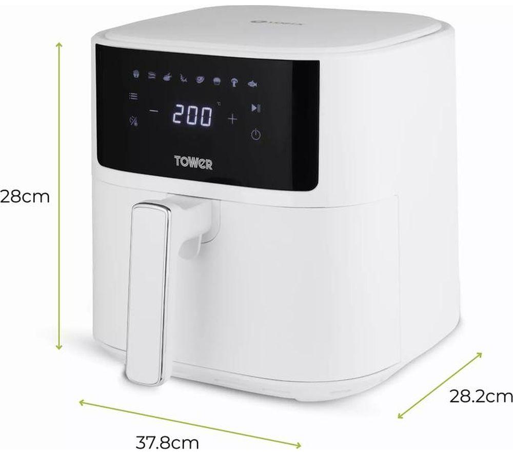 TOWER Vortx T17169WHT Air Fryer - White