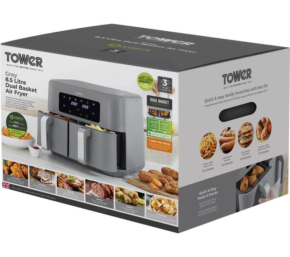 TOWER Vortx T17137CGRY Air Fryer - Grey