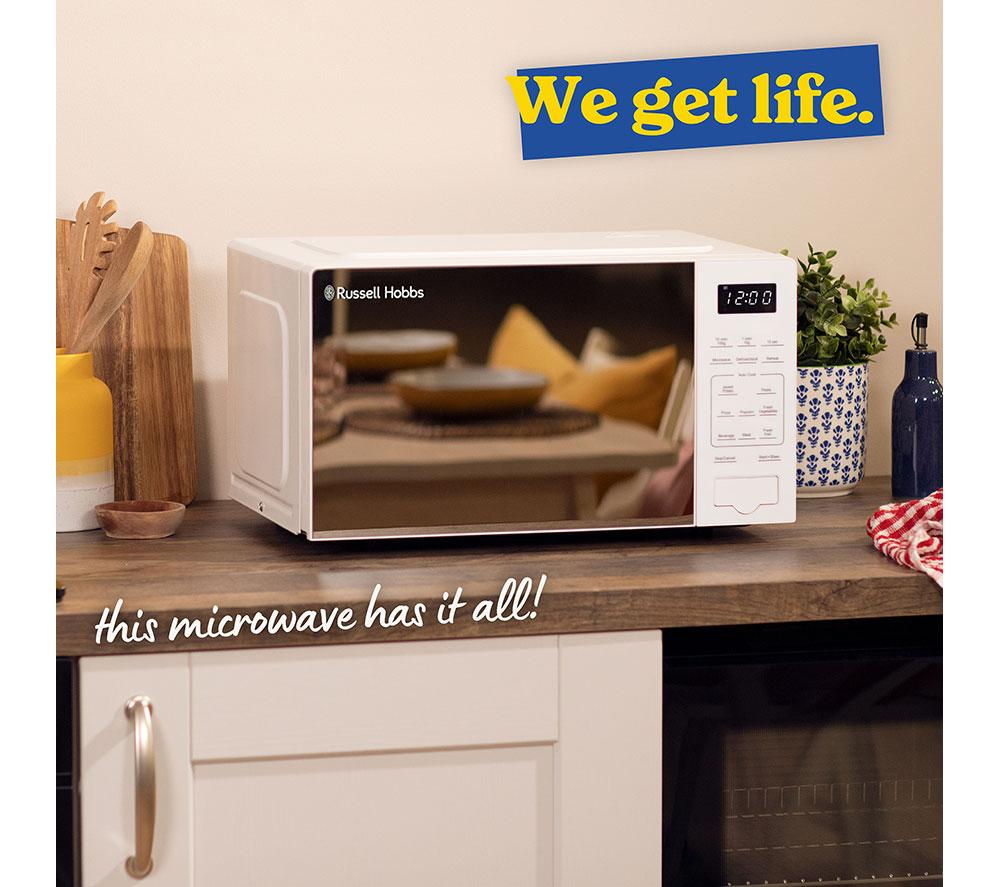 RUSSELL HOBBS RHMT2005-M Solo Microwave - White
