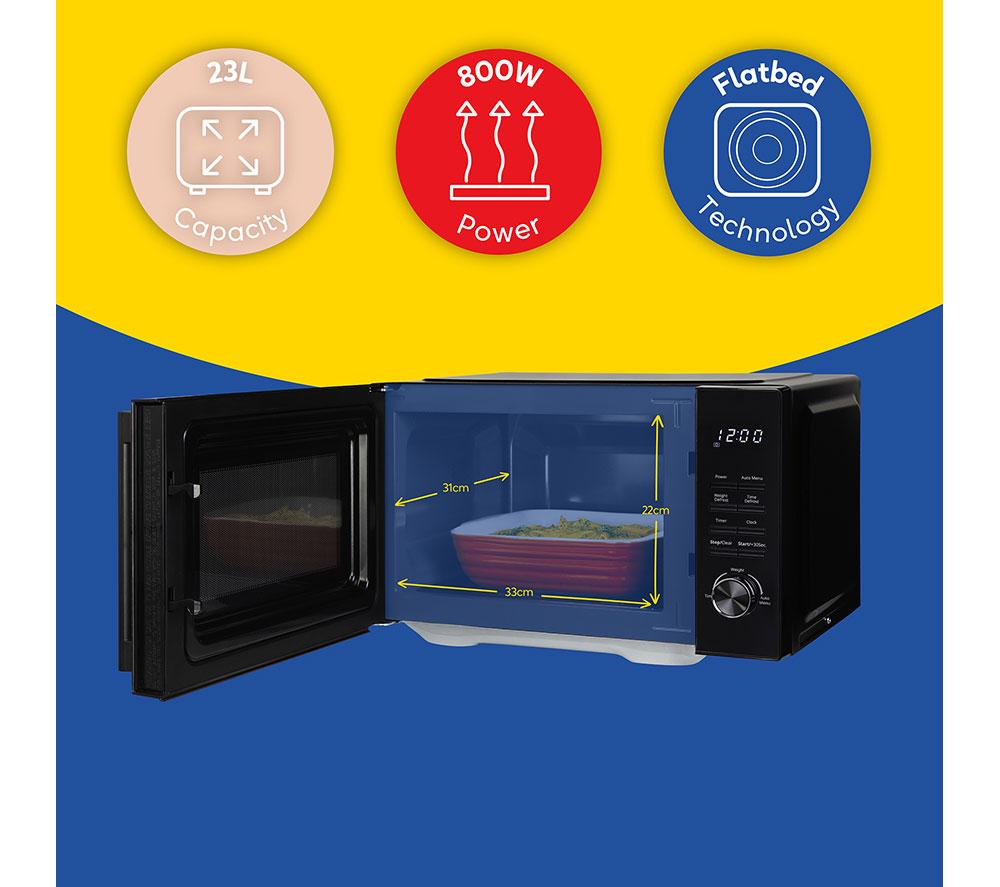 RUSSELL HOBBS RHFM2365B Solo Microwave - Black