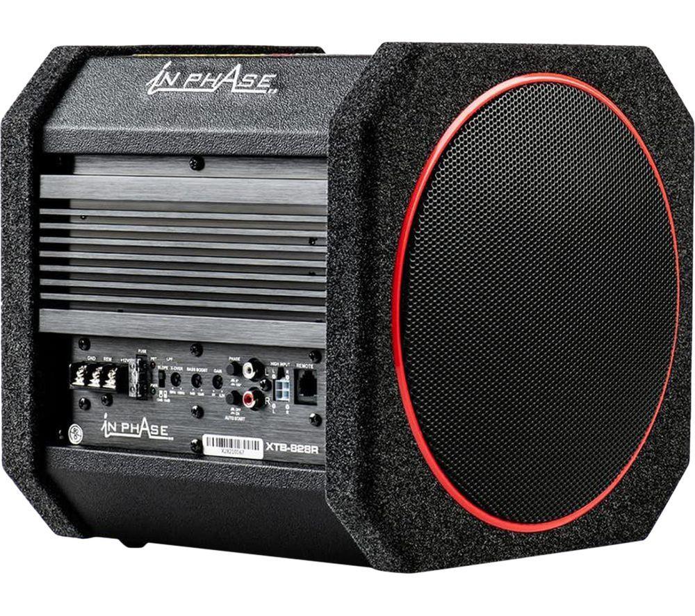 Subwoofer de coche IN PHASE XTB-828R - Negro