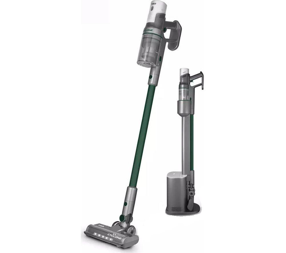 TOWER Cyclone Dust Station VL220 Cordless Vacuum Cleaner - Titanium