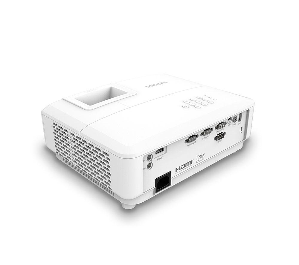 PHILIPS ProPix PRX650 HD Ready Office Projector - White