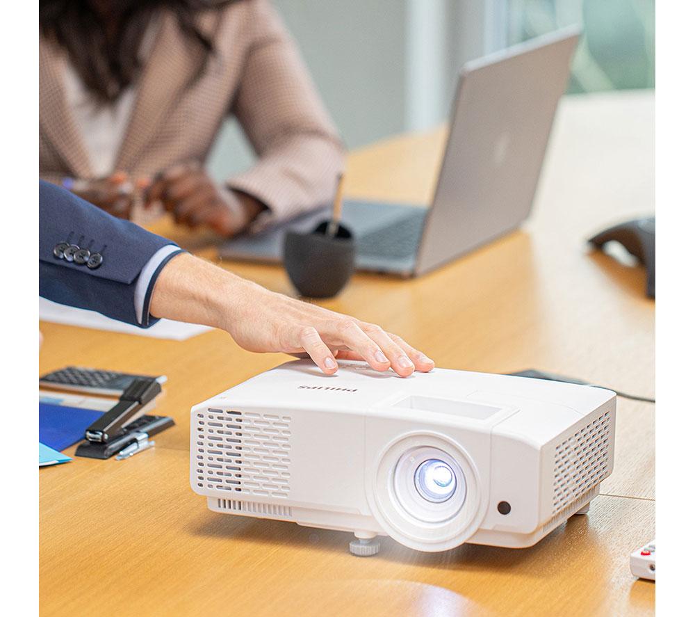 PHILIPS ProPix PRX650 HD Ready Office Projector - White