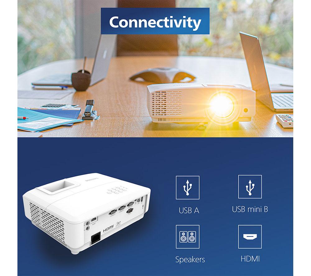 Proyector de oficina HD Ready PHILIPS ProPix PRX650 - Blanco
