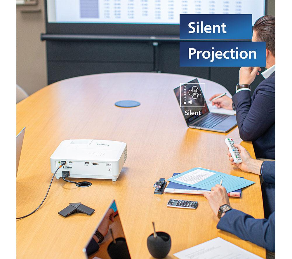 PHILIPS ProPix PRX850 Full HD Office Projector - White