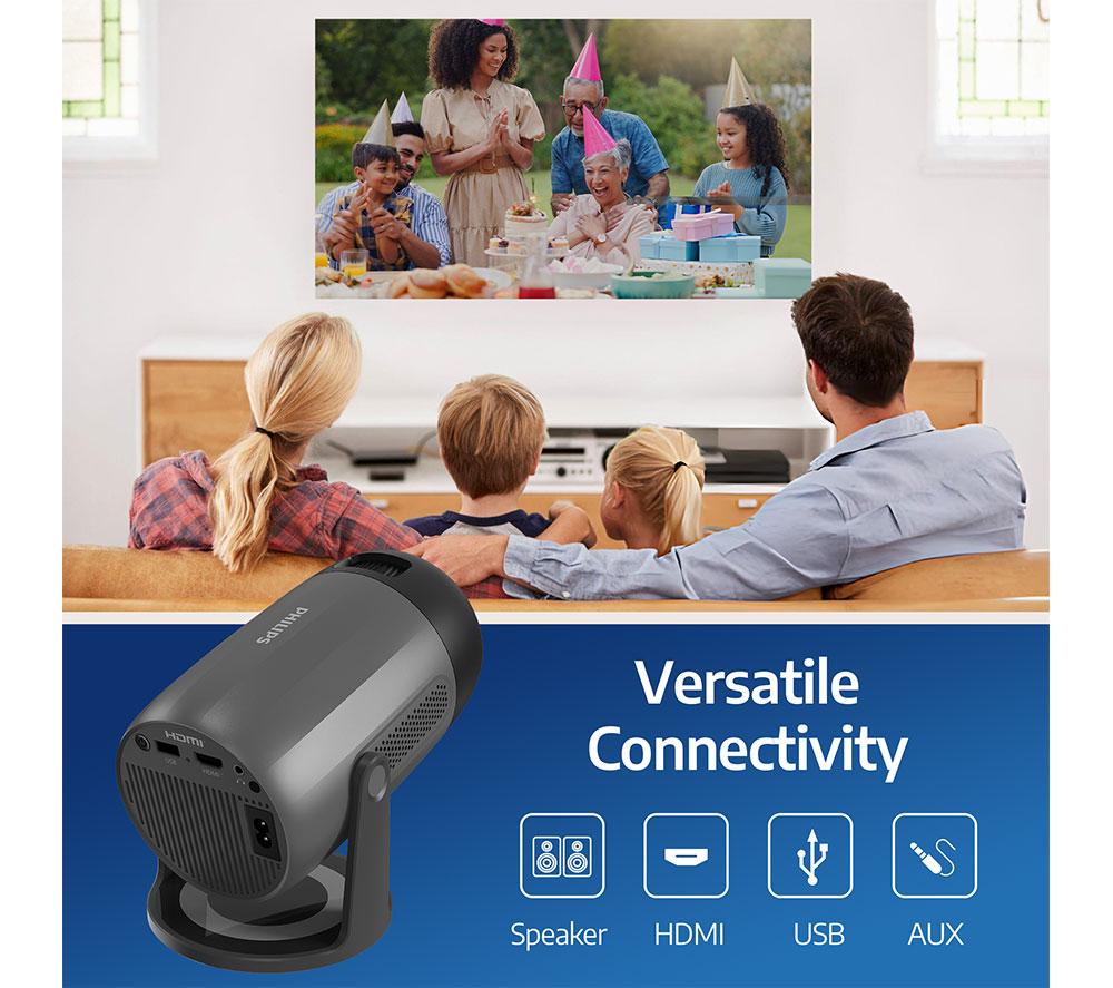 PHILIPS NeoPix NPX150 Smart Full HD Home Cinema Projector