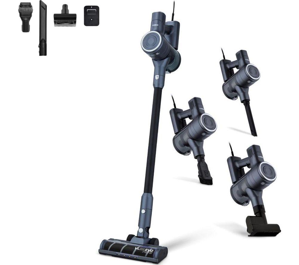 TOWER Evo Pets VL25 Upright Bagless Vacuum Cleaner - Black