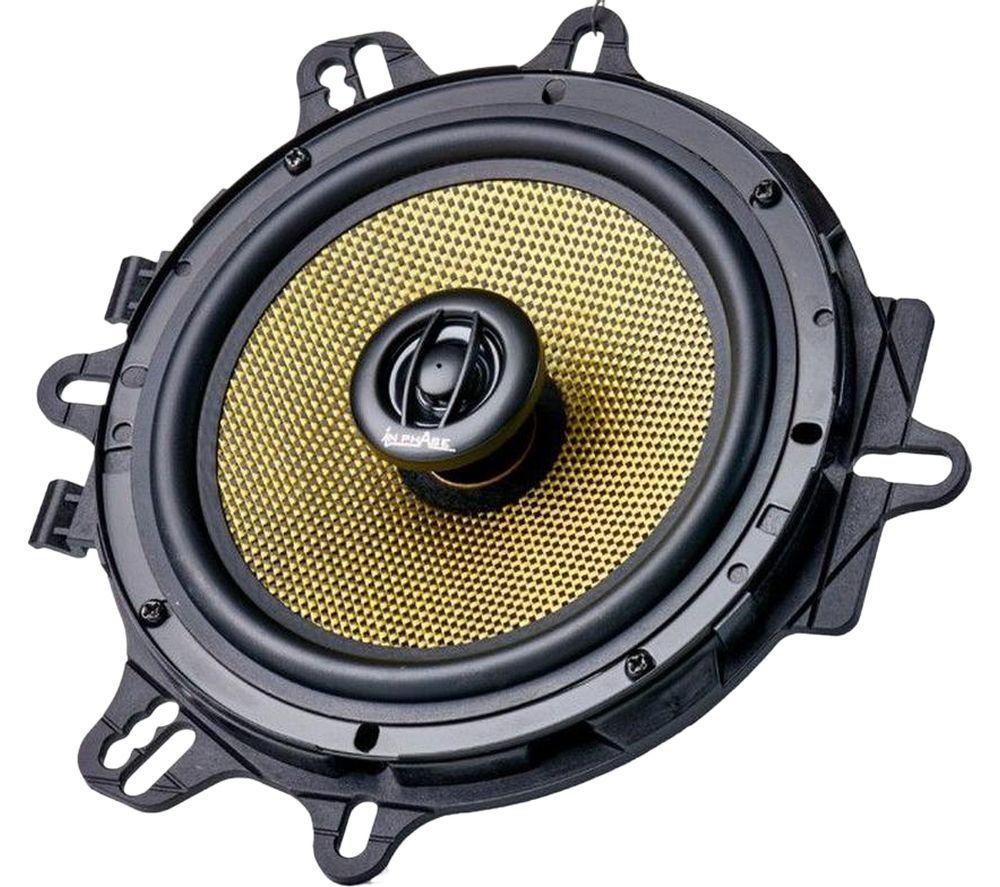 Altavoces para coche IN PHASE XTC17.2CF - Negro y amarillo