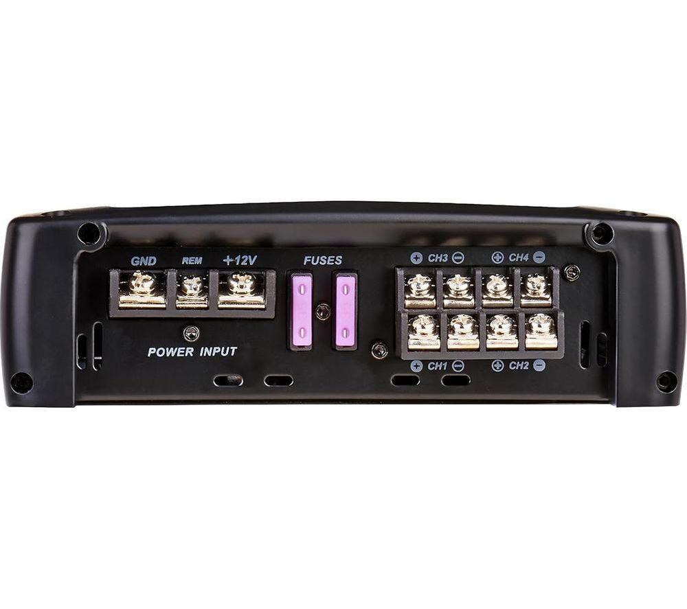 JUICE JA1504 Car Amplifier - Black