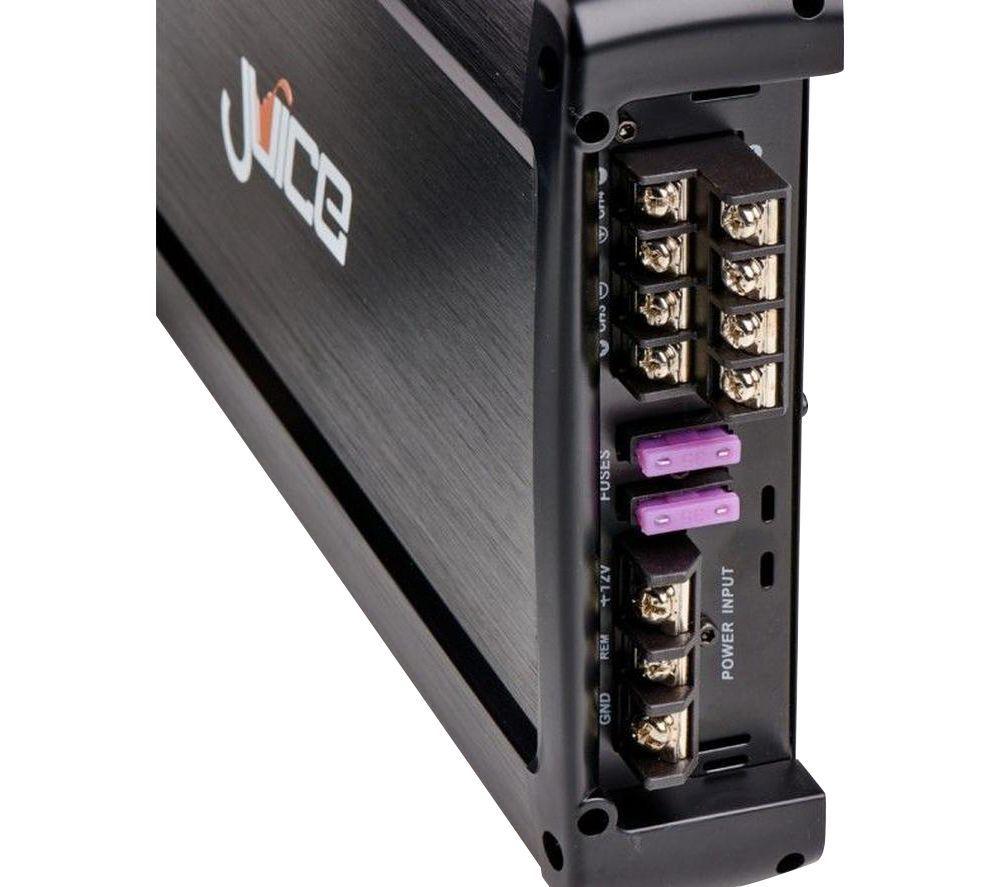 JUICE JA1504 Car Amplifier - Black