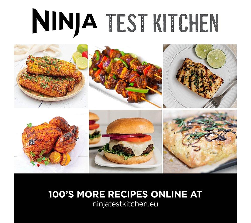 NINJA EG351UK 5-in-1 Indoor Grill & Air Fryer - Black & Silver