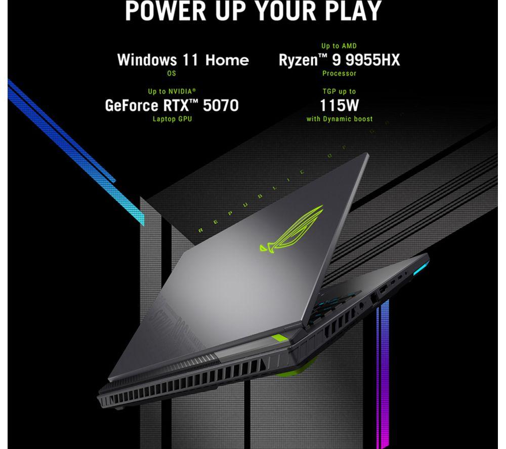 ASUS ROG Strix G18 18" Gaming Laptop - AMD Ryzen 9, RTX 5070, 1 TB SSD