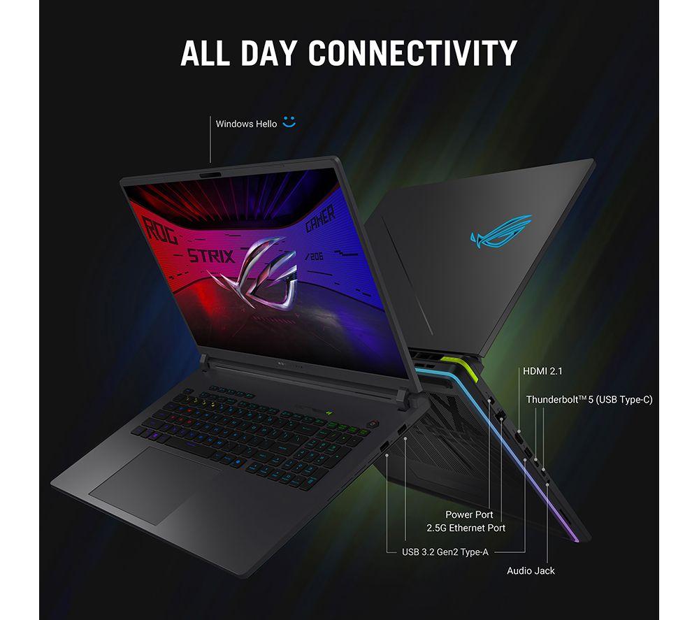 ASUS ROG Strix G16 16" Gaming Laptop – Intel® Core™ Ultra 9, RTX 5070, 1 TB SSD
