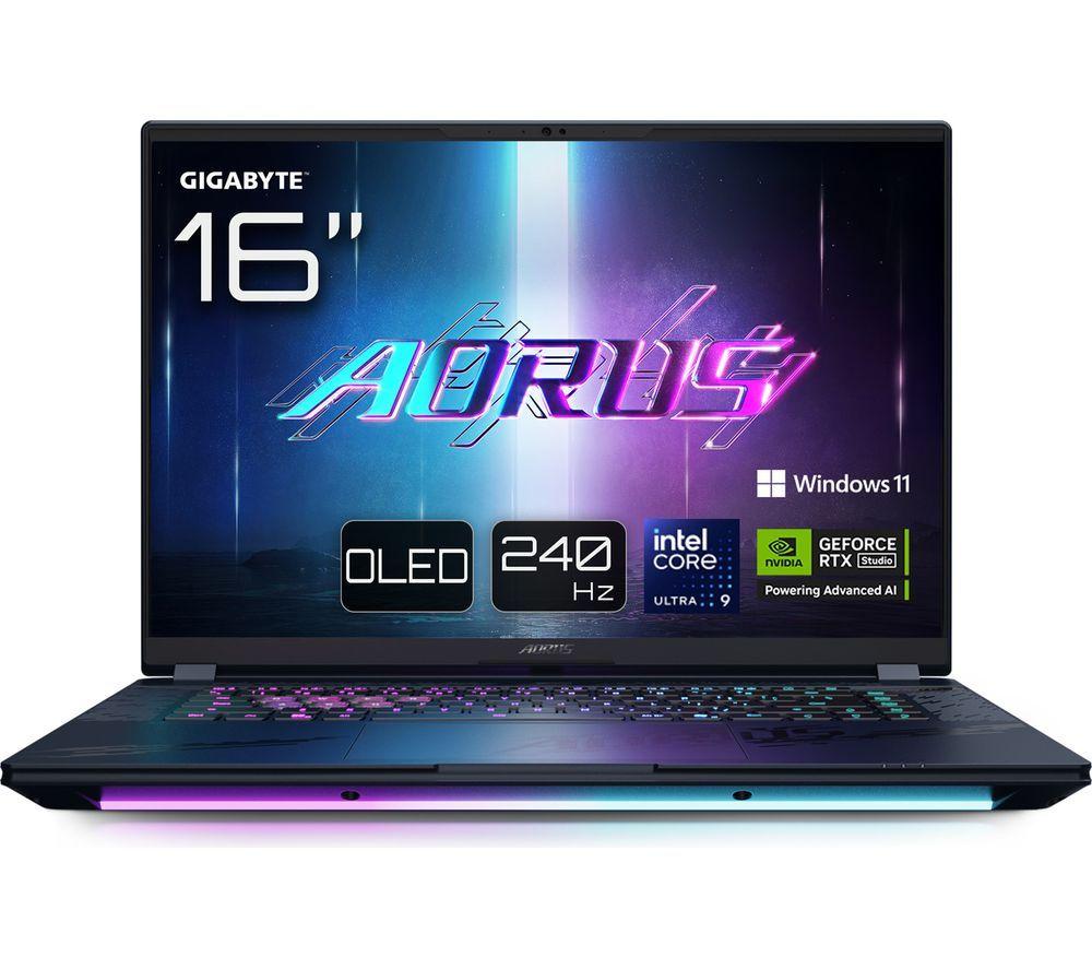 GIGABYTE AORUS MASTER 16 16" Gaming Laptop - Intel® Core™ Ultra 9, RTX 5080, 1 TB SSD