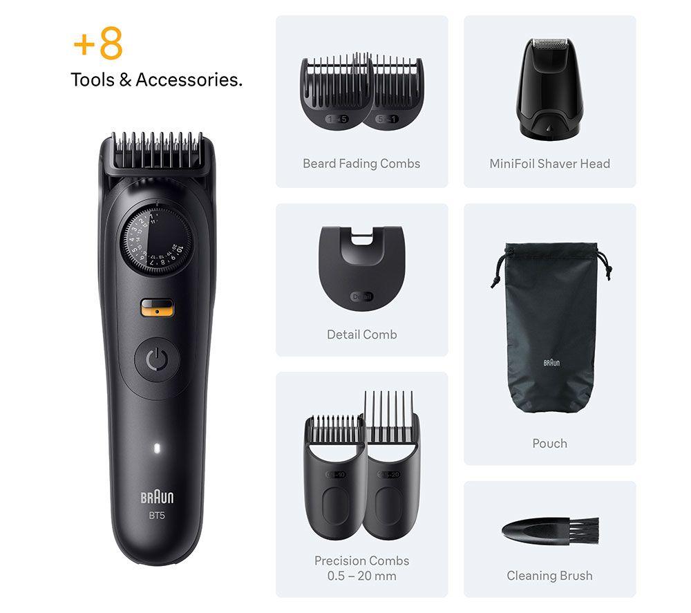 BRAUN Series 5 BT5560 Beard Trimmer - Black