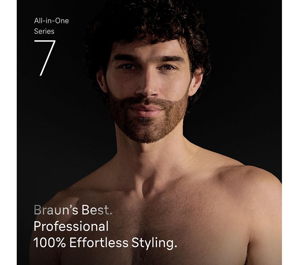 BRAUN All-in-One Series 7 AIO7560 13in1 Grooming Kit - Grey