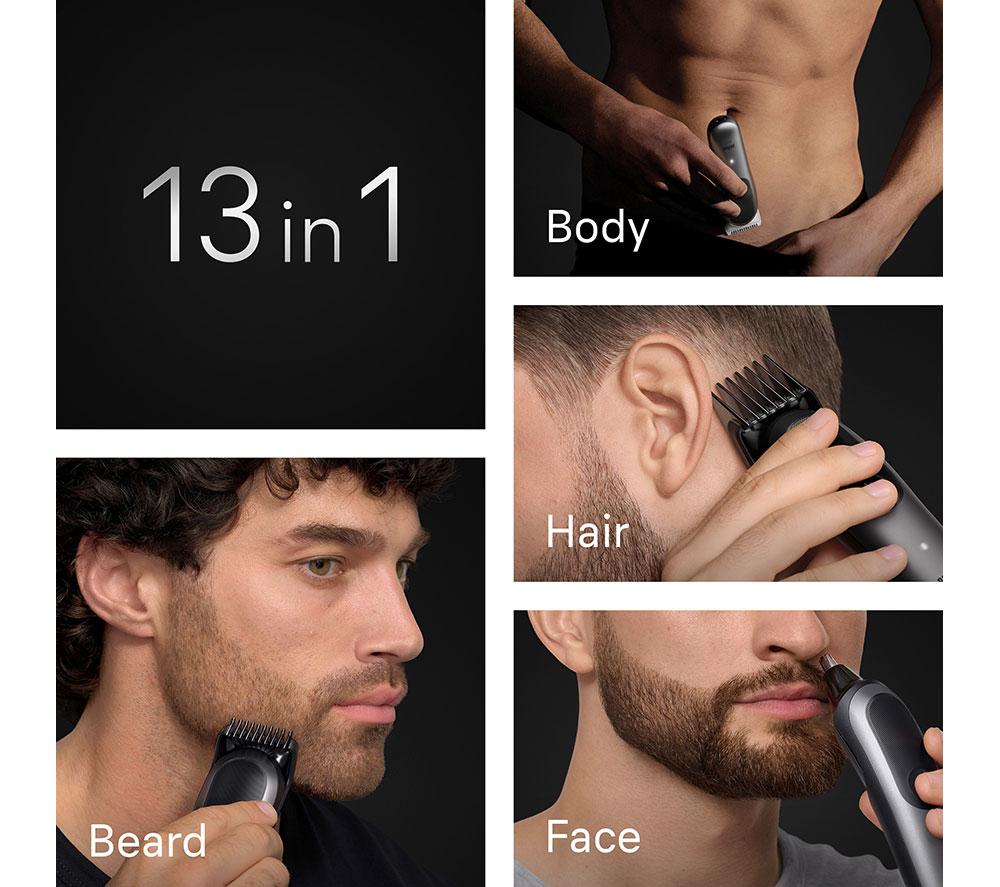 BRAUN All-in-One Series 7 AIO7560 13in1 Grooming Kit - Grey